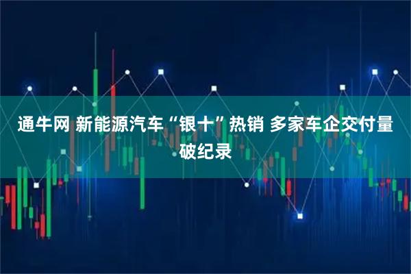 通牛网 新能源汽车“银十”热销 多家车企交付量破纪录