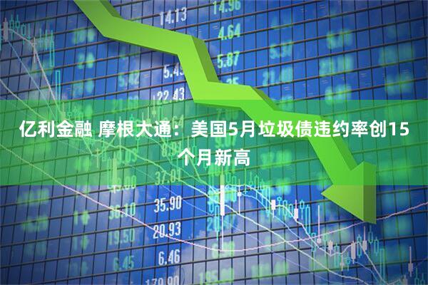 亿利金融 摩根大通：美国5月垃圾债违约率创15个月新高